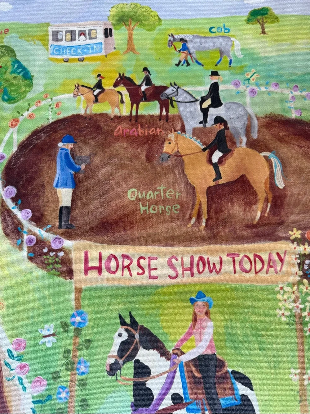 Oopsy Daisy Horse Show by Donna Ingemanson